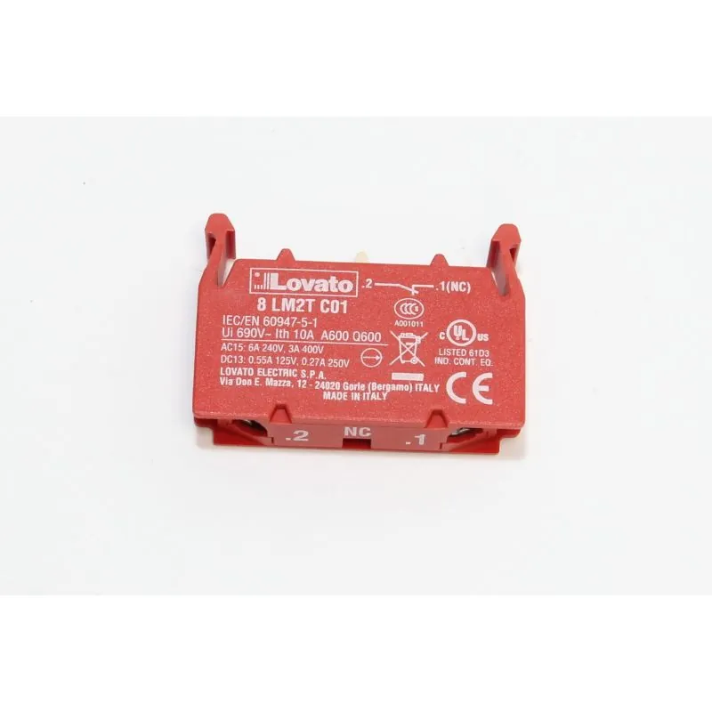BLOQUE CONTACT POUR ARRET URGENCE IPC CT40/60/100
