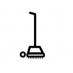 BROSSE LAVAGE PPL 090 NILFISK  Diam 390/425MM + Fixation