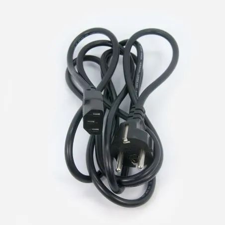 CABLE D'ALIMENTATION DE CHARGEUR 220 VOLTS (2.50M) POUR AUTOLAVEUSE