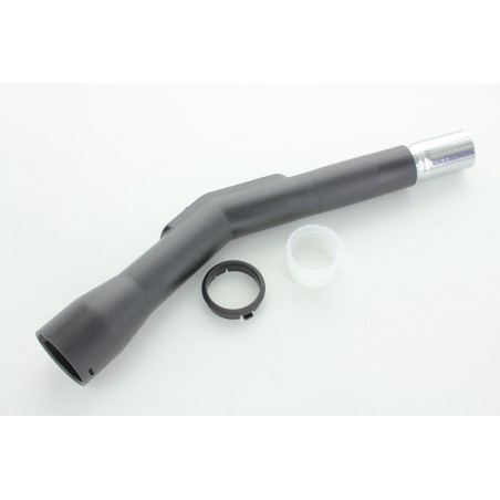 TUBE COUDE PVC DIAM 35MM + BAGUES (AVEC REGLAGE DEBIT D'AIR) POUR ASPIRATEUR VARIANT