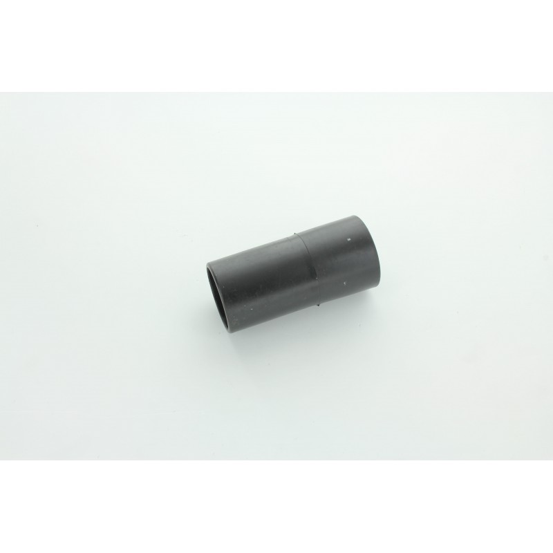 EMBOUT PVC NOIR DIAM 44MM VISSANT SUR FLEXIBLE 38MM POUR ASPIRATEUR
