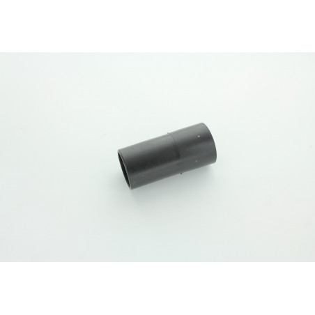 EMBOUT PVC NOIR DIAM 44MM VISSANT SUR FLEXIBLE 38MM POUR ASPIRATEUR