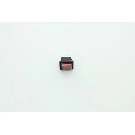 INTERRUPTEUR A BASCULE ROUGE LUMINEUX 240 VOLTS PROTEGE POUR AUTOLAVEUSE ICA